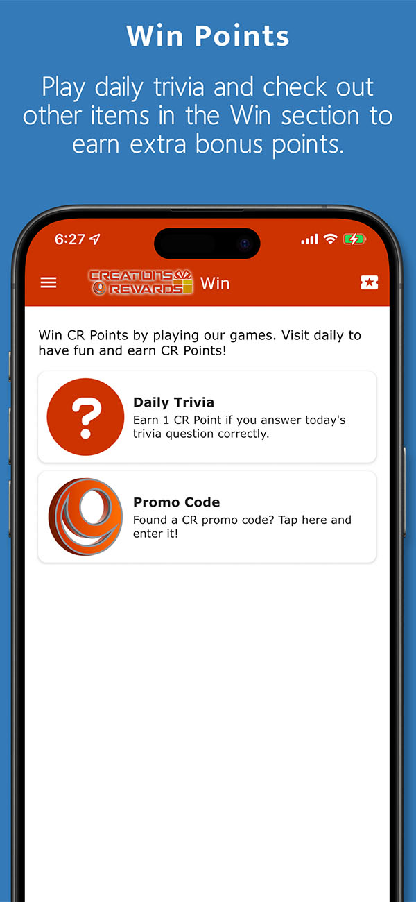 Win points answering our daily trivia question