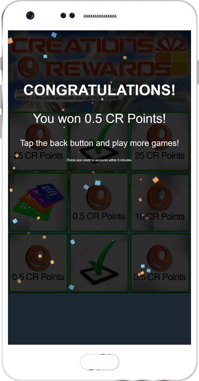 Scratch Game Won Screen Scratch Game Won Screen